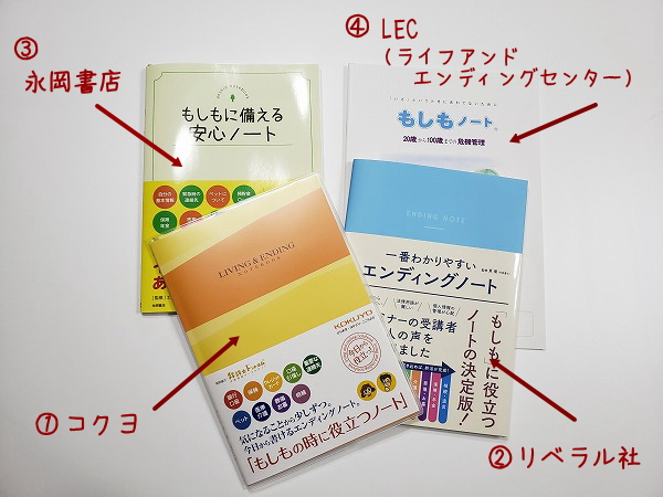 エンディングノート比較