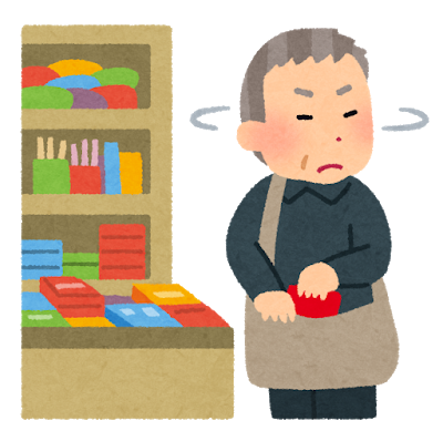 万引きなどの異常行動